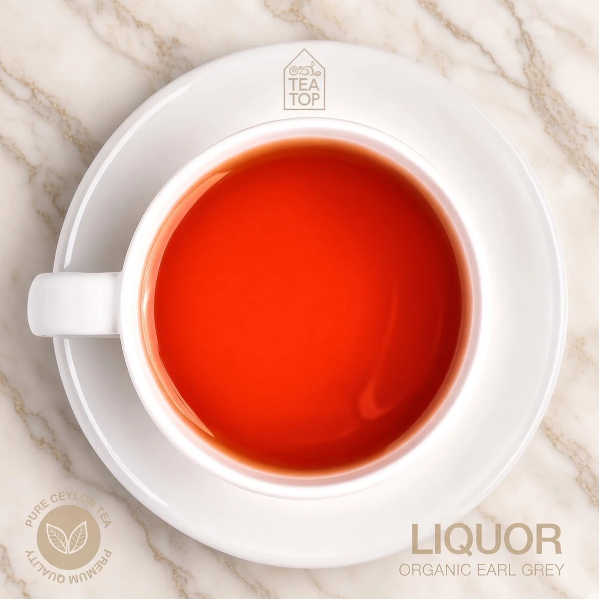 Organic Earl Grey Tea  Uva region  Ceylon Tea liquor